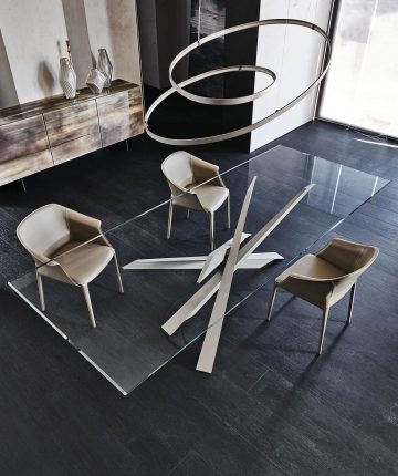 Lancer Moonglass étkezőasztal - Cattelan Italia Lancer Moonglass étkezőasztal - Cattelan Italia 20.