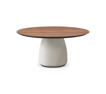 Botero Wood kerek étkezőasztal - Cattelan Italia 5.