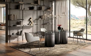Papel Glass / Papelito Glass étkezőasztal - Cattelan Italia 21.
