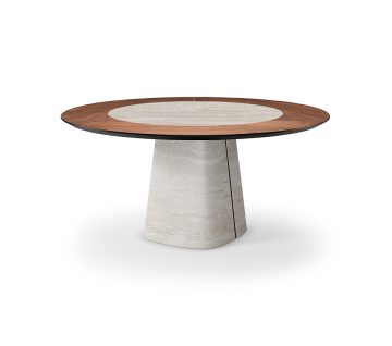 Rado Keramik Wood / Wood Round étkezőasztal - Cattelan Italia 14.