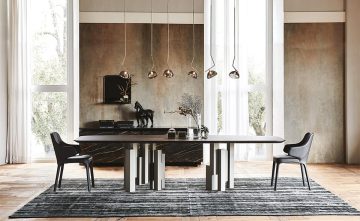 Skyline Keramik / Wood étkezőasztal - Cattelan Italia 12.