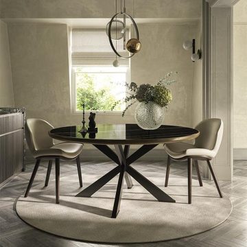 Spyder Keramik Round étkezőasztal - Cattelan Italia 23.