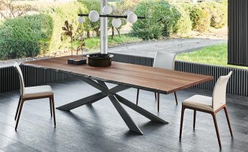 Spyder Wood étkezőasztal - Cattelan Italia 3.