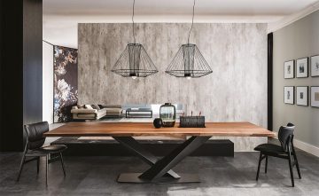 Stratos Wood étkezőasztal - Cattelan Italia 8.